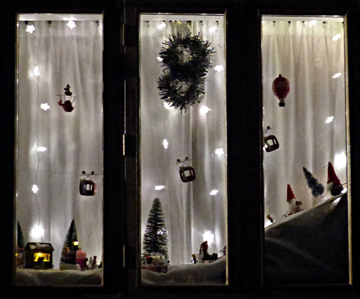 Advent window 8